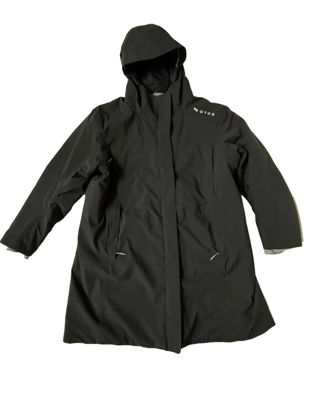 Oros Womens 2XL Orion Parka Black Carbon Heavyweight Coat Jacket Waterproof